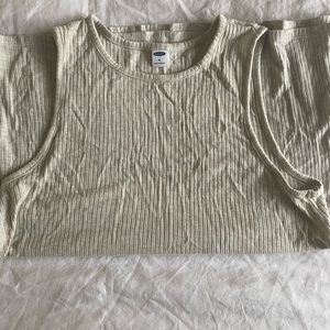 Women’s Old Navy Oatmeal Swing Tank - Size Medium
